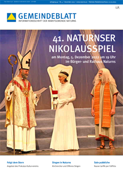 Gemeindeblatt Naturns Dezember 2022